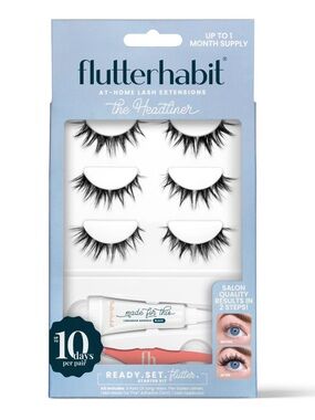 flutterhabit The Headliner False Lash Set in Black